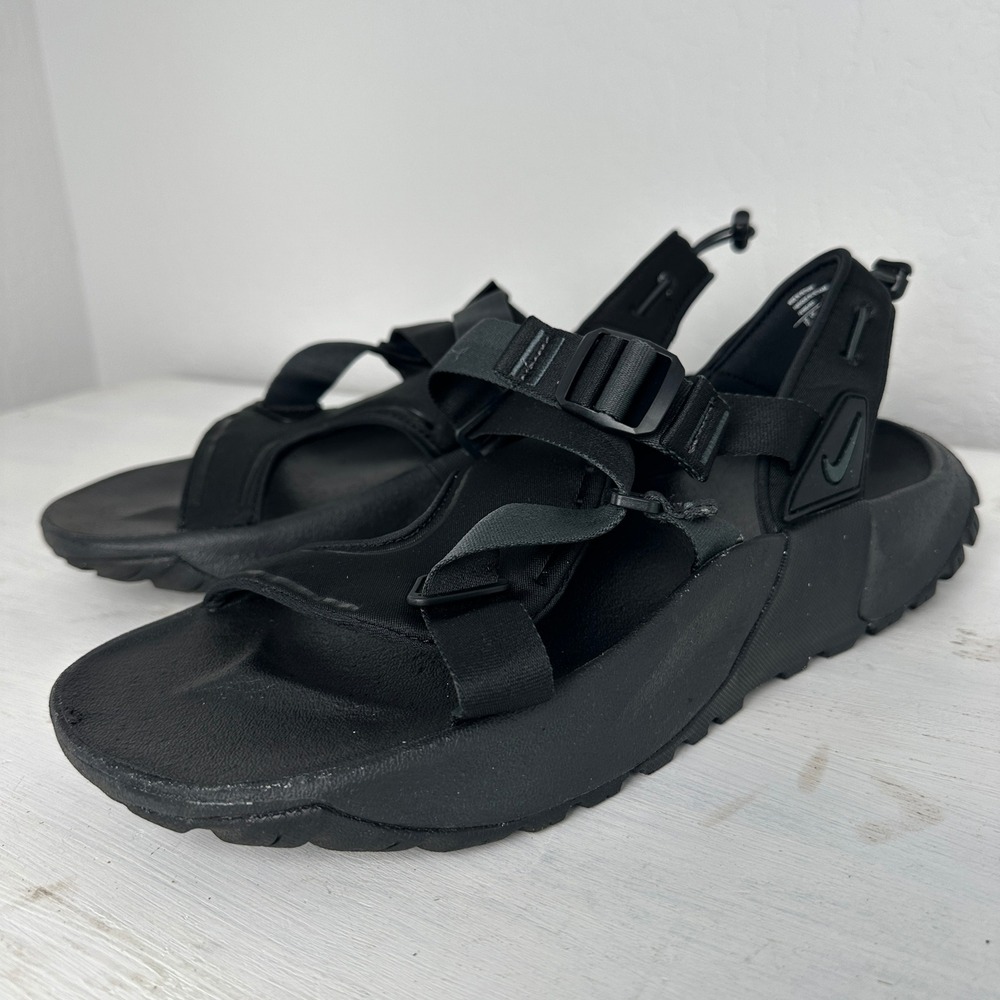 Nike Sandals Mens 12 Oneonta Next Nature Black FB1950-001 Trail Outdoor